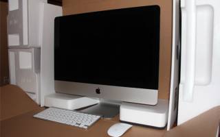 Подарили моноблок Apple iMac