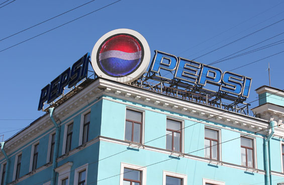Видео-реклама Pepsi в Санкт-Петербурге